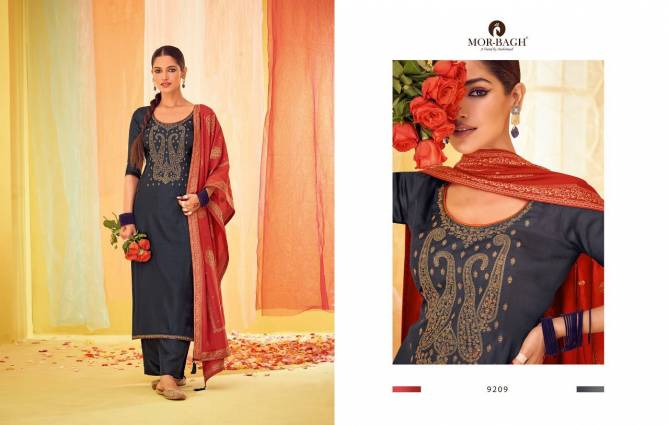 Aashirwad Mor Bagh Mayuri Festive Wear Heavy Silk Designer Salwar Suits Collection